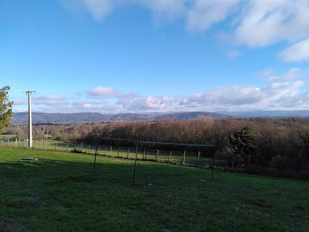 Paysage du Revermont depuis La Tranclière